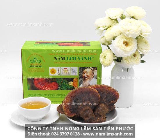 Nấm lim xanh chế biến bằng phương pháp gia truyền