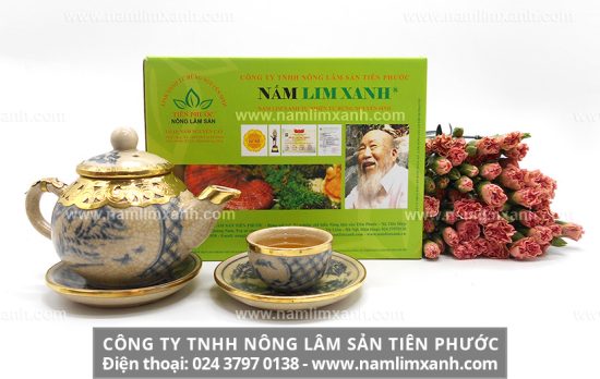 Cách sử dụng nấm lim xanh ngâm rượu truyền thống