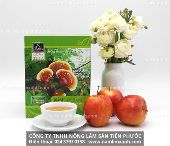 Tác dụng nấm liêm xanh rừng sắc nước